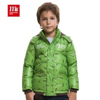 季季乐 冬季新品男童简约时尚考拉图案提花羽