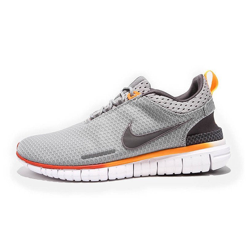 NIKE FREE OG耐克2015新款男子跑鞋 赤足 超轻透气男女鞋运动休闲鞋642402 浅灰 44码