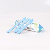 韩国进口甘蔗蔗糖uinlui优妮如意宝宝儿童叉勺