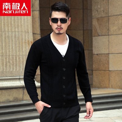 【男士针织/毛衣 8812】南极人<em>男土羊毛</em>衫薄开