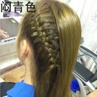 请悦姿彩6d清水色彩亮膜韩国头发清水打蜡膏渐变色挑染头发指甲油酸性图片