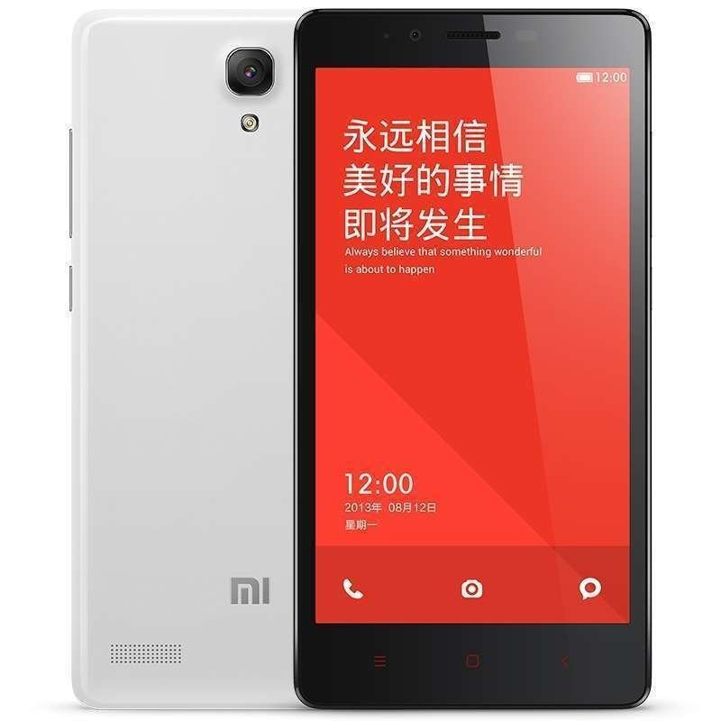 小米 红米Note 增强版 白色 电信4G手机 双卡双待