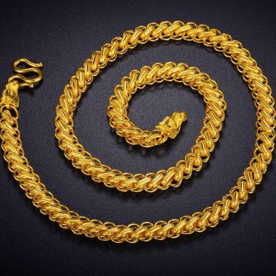 应该怎么去佩戴适合的金链?-王朝学院-翡翠王朝