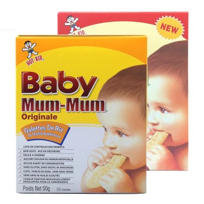 【饼干 】Baby Mum-Mum 婴儿辅食进口食品 磨