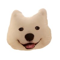 第宅恩 创意礼品玩具 萨摩耶3D立体 彩绘狗头