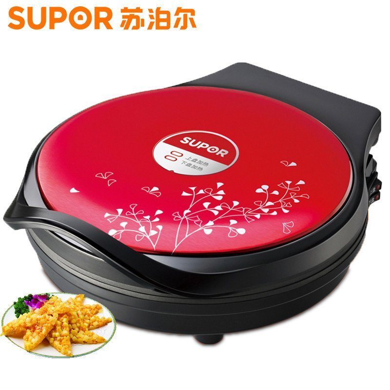 Supor/苏泊尔 JJ30A818-130 电饼铛 悬浮双面加热 煎烤机 超大烤盘