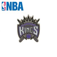 NBA 球队款合金纽扣式徽章(队标) 国王队 国王队徽