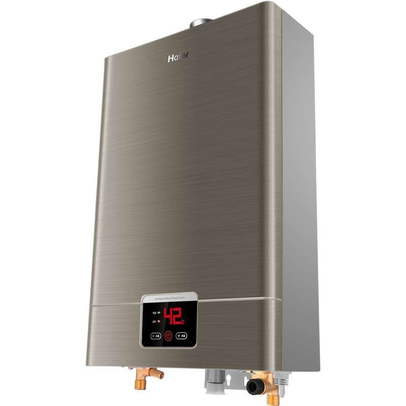 海尔(Haier) 燃气热水器 JSQ32-UT(12T) 16升天然气 ±0.5℃精准控温，智能宽频恒
