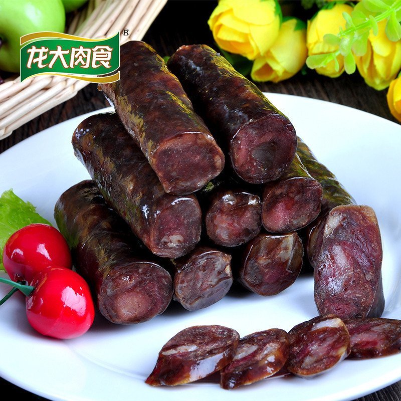 龙大肉食龙大干香肠风干肠160g 龙大肉食肉松
