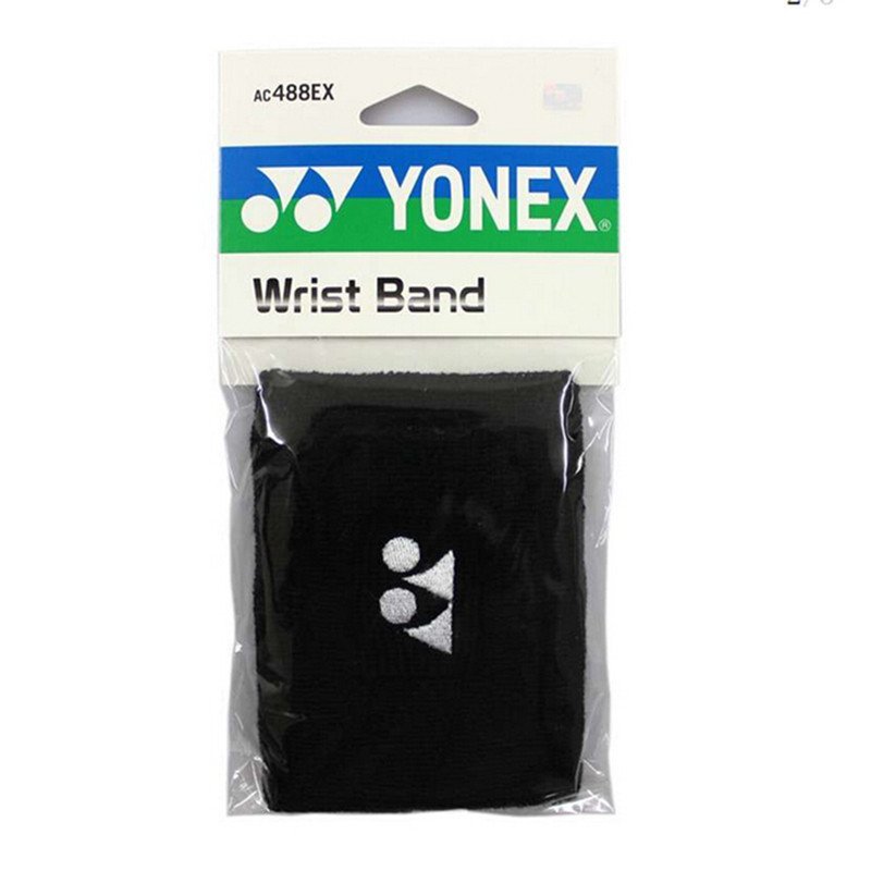 YONEX/尤尼克斯/YY AC488EX棒球高尔夫球网球羽毛球运动护腕 黑色单支装（均码）
