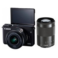 佳能(Canon) EOS M10 微单双镜头套机(黑)