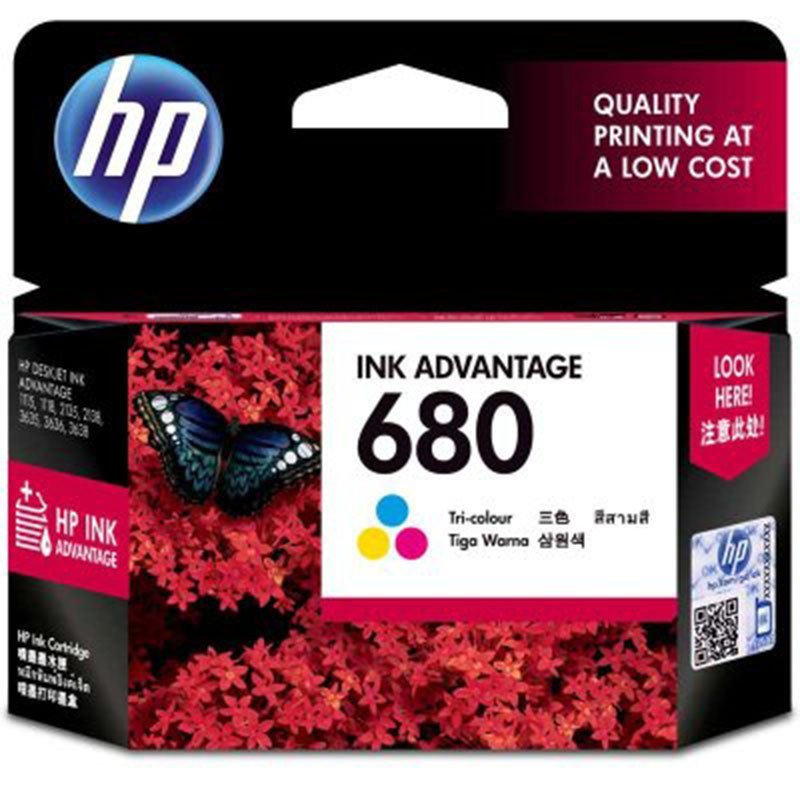 惠普（HP）F6V26AA 680 彩色墨盒 （适用Deskjet 2138 3638） HP680彩色