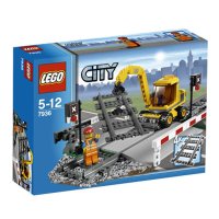 LEGO乐高积木玩具 城市CITY 城市火车铁路道