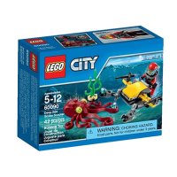 LEGO乐高积木玩具 城市City 深海探险潜水车 