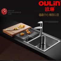 OULIN\/欧琳OLWG OLS8201水槽套装 1.2mm加