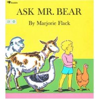 Ask Mr. Bear 问一问熊先生 英文原版绘本