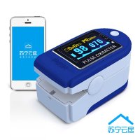 泰CONTEC指夹蓝牙血氧仪 云智能血氧浓度监