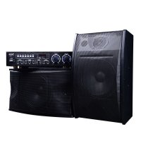 先科卡拉OK套装音箱 10寸KTV音响家用K歌卡
