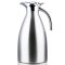 拜格不锈钢欧式真空保温壶热水壶水壶2.0L 本色银2L