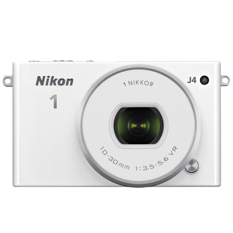 尼康(Nikon) 可换镜数码相机 J4 10-30mm 白色
