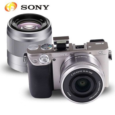 索尼(SONY)ILCE-6000L\/a6000微单数码相机白