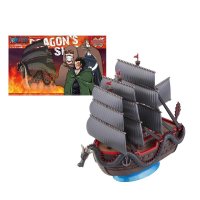 海贼王船千里阳光号梅利号罗的潜水艇 拼装模