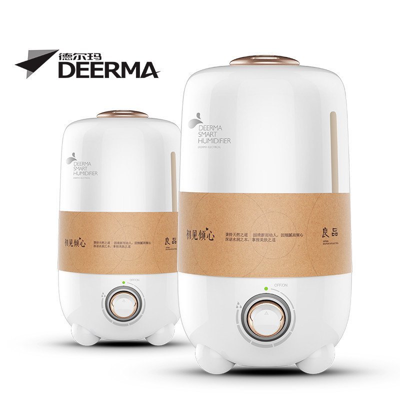 德尔玛（Deerma）加湿器 DEM-F450（金色）