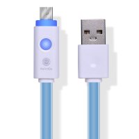 美音达 数据线充电线发光USB线适用于锤子手