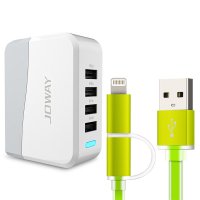 湛蓝贝壳 多功能充电器头手机充电插头座转换