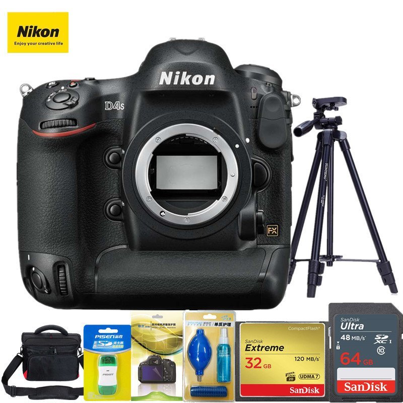 尼康(Nikon) D4s 单机身 辉煌正品 下单主图配件全送含32g 64g
