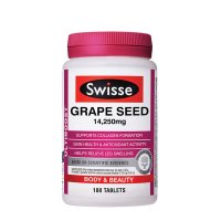 swisse天然葡萄籽精华180粒 淡斑祛痘美白 抗