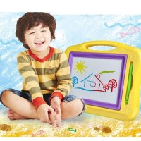 儿童益智玩具磁性画板写字板 宝宝学习画画涂