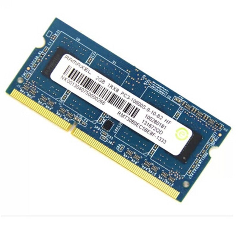 联想 hp 记忆科技（Ramaxel）2G DDR3 1333笔记本内存条 PC3-10600S