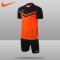 耐克足球服套装男款足球训练服队服比赛服专柜正品NIKE足球衣定制 M 荧光橙黑