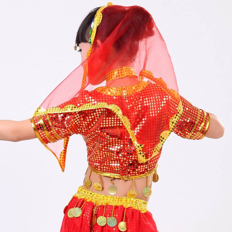 AJIALU)系列】六一儿童印度舞服装演出服装少