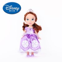 迪士尼Disney正品10.8寸小公主苏菲亚人偶造型