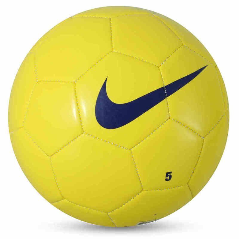 Nike 耐克 5号足球 SC1911-775 比赛训练球 款草地纯色简约基础款PU皮 基础款足球 5号 黄色