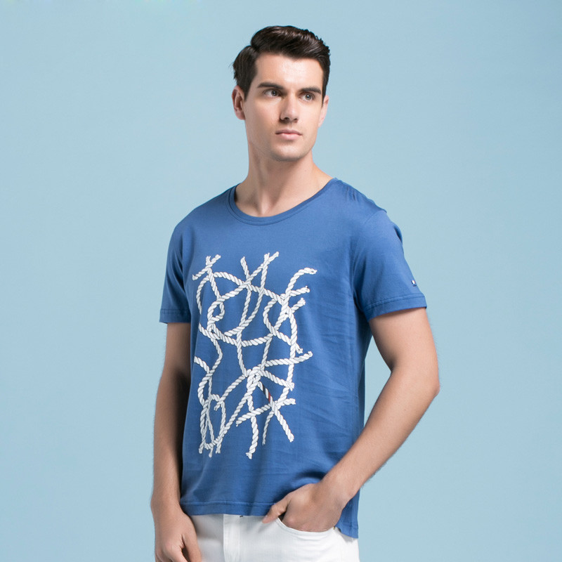 【利郎(LILANZ)系列】利郎男装夏季短袖t恤男