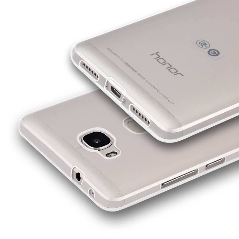 翎听 华为荣耀畅玩5C手机壳透明轻薄防摔硅胶