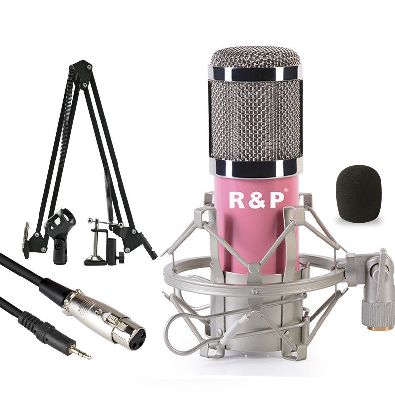 R&P BM-800电容麦克风手机 电脑K歌专业录