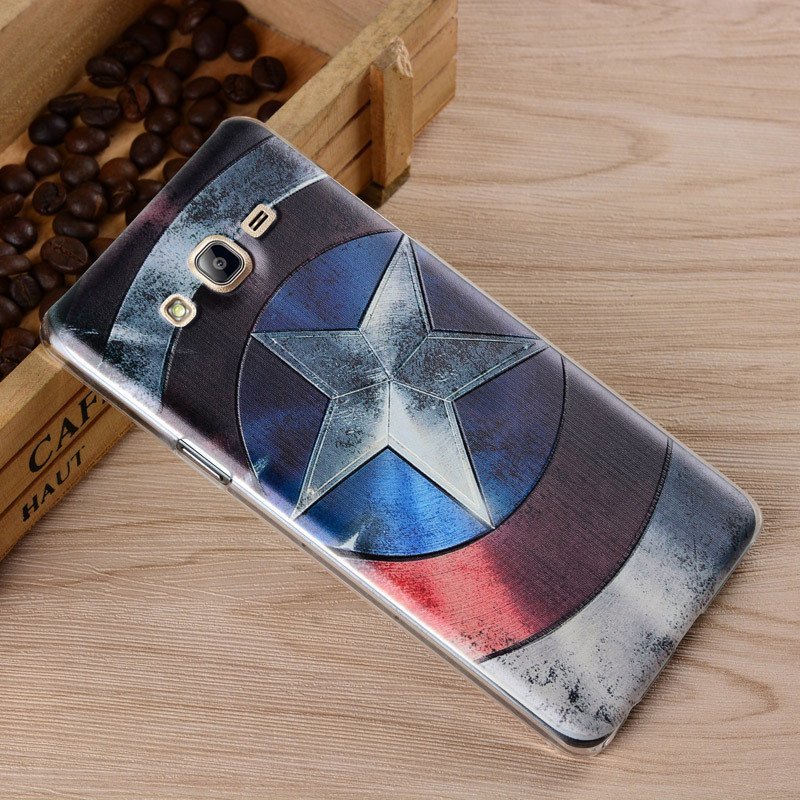 TAMGLE 三星on5手机壳 galaxyON7浮雕彩绘卡