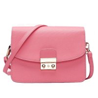 特斯黛牛皮女包糖果色小包单肩斜挎包潮女士包