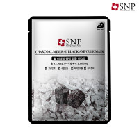 韩国进口SNP黑炭收缩毛孔安瓶精华面膜 10片