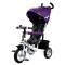 lecoco乐卡婴儿儿童多功能三轮车手推车雷曼三代 海泥紫