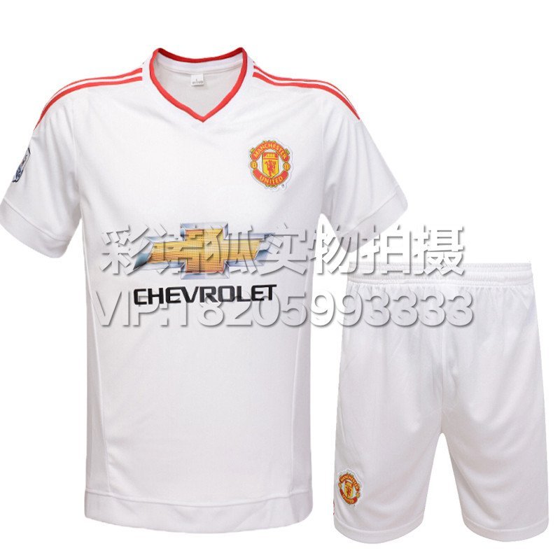 【尤萨系列】足球服套装男短袖光板球衣夏季训