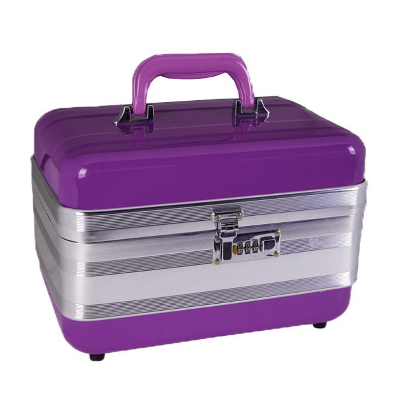 洛恩(KINON)系列】铝镁合金手提箱化妆工具箱