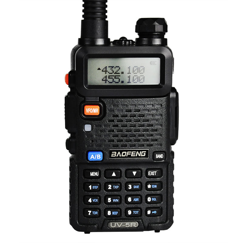 宝锋(BAOFENG)UV-5R对讲机 UV双段 128信道 支持FM黑色 一台