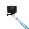 OKAA 蓝牙自拍杆 手机自拍神器 遥控自拍杆通用于苹果及安卓手机 运动相机通用 运动相机专用-蓝色款