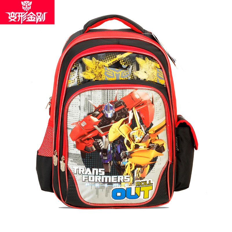 奴变形金刚儿童书包 男孩背包 小学生书包2-4年