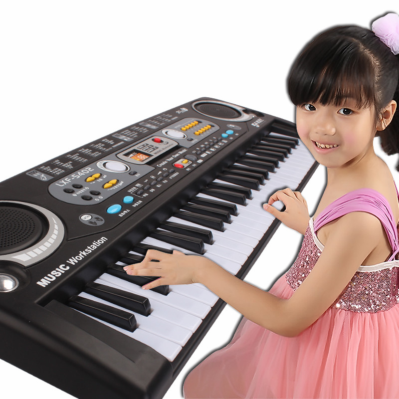 【蓝小福系列】教学型多功能儿童电子琴54键